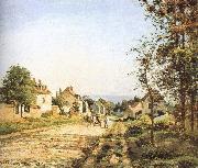 Camille Pissarro, Under the sun Versailles Road